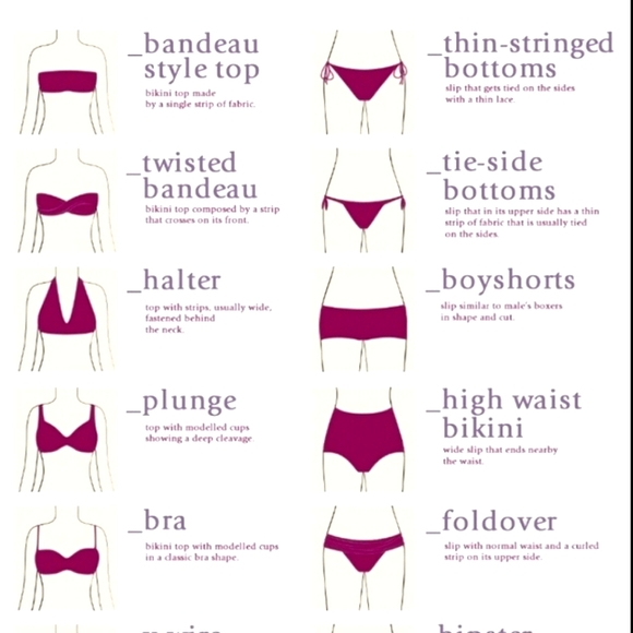 FREE☆TAKE SEARCH GUIDES Hats Jeans Swimsuits Shorts STYLES LINGO TIPS 100% HAPPY - Picture 6 of 16